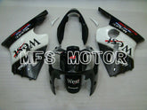 Kawasaki NINJA ZX12R 2000-2001 Injection ABS Fairing - West - Black White - MFS4097